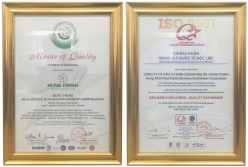 Hung Thinh Corp được trao chứng chỉ Doanh nghiệp đạt chuẩn chất lượng QAS 2016 và ''Trusted Green – Chỉ số tín nhiệm xanh 2016''