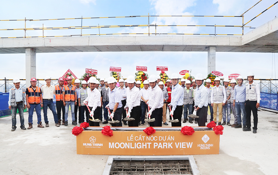 Hung Thinh Corp cất nóc dự án Moonlight Park View